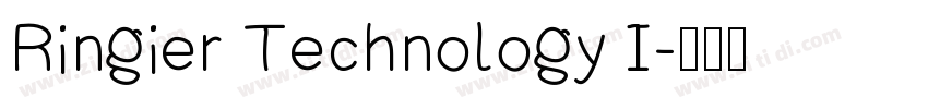 Ringier Technology I字体转换
